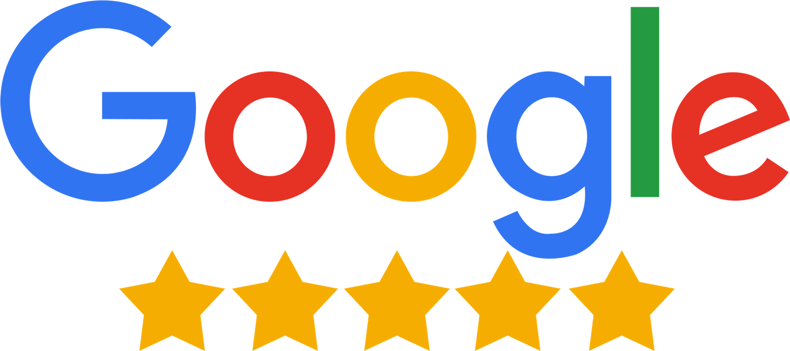 Google Bewertungen – 4,9 von 5 Sternen